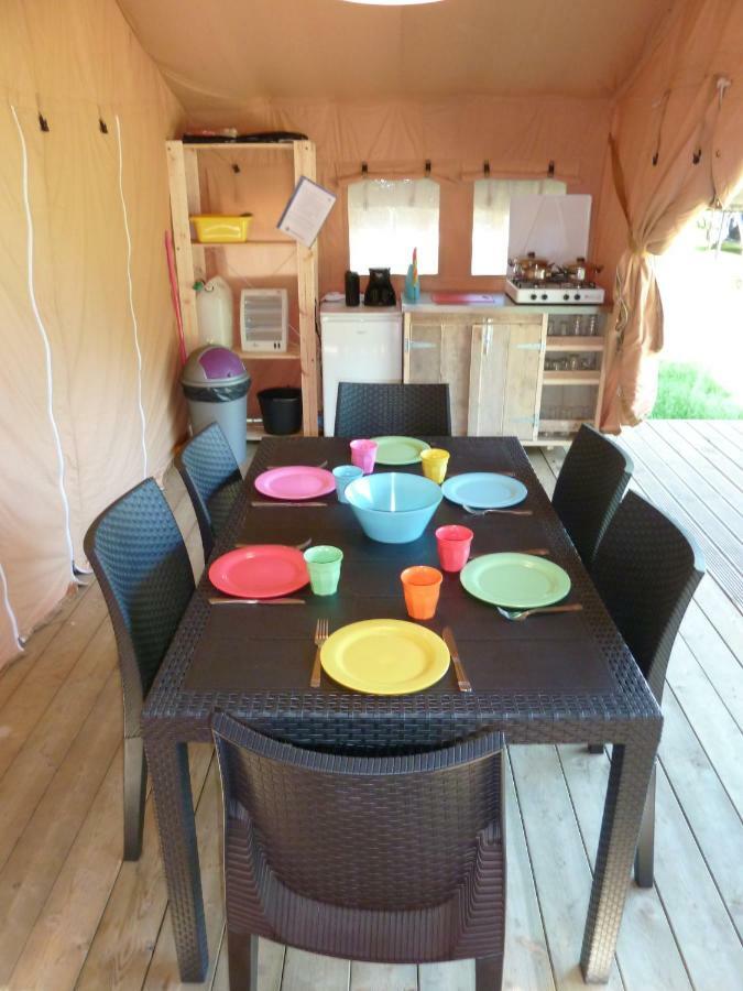Safari Tent At Camping Le Roptai Hotel Rochefort Exterior photo